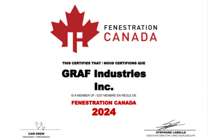GRAF INDUSTRIES INC AND FENESTRATION CANADA 2024